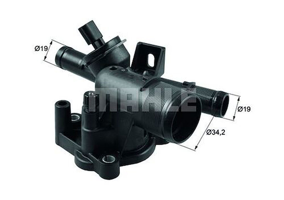 Mahle-Knecht-Behr TI21981 Termostat Komple 81C Master III Movano 2.3DCI CDTI 10- 8200978549