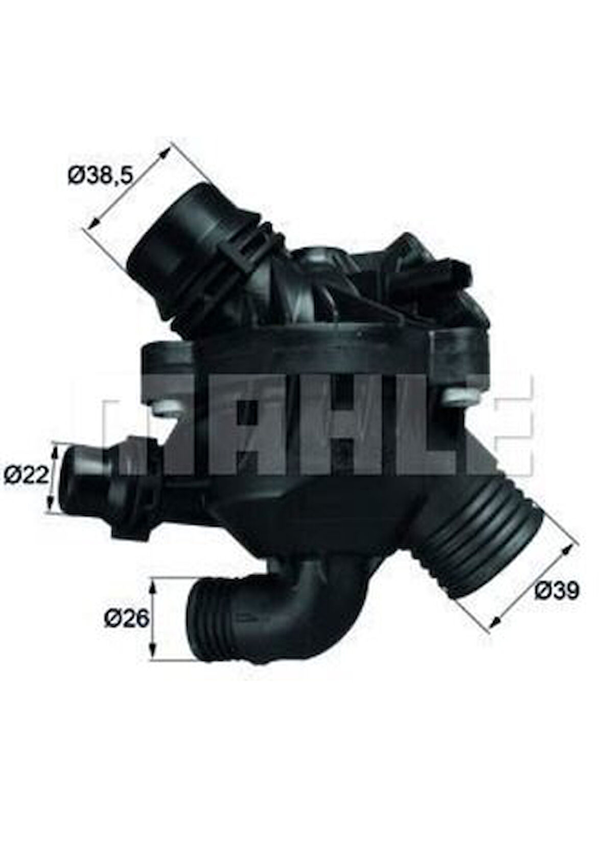 Mahle-Knecht-Behr TM3097 Termostat BMW X6 E71 E72 N52 N54 3.0 I 11537550172