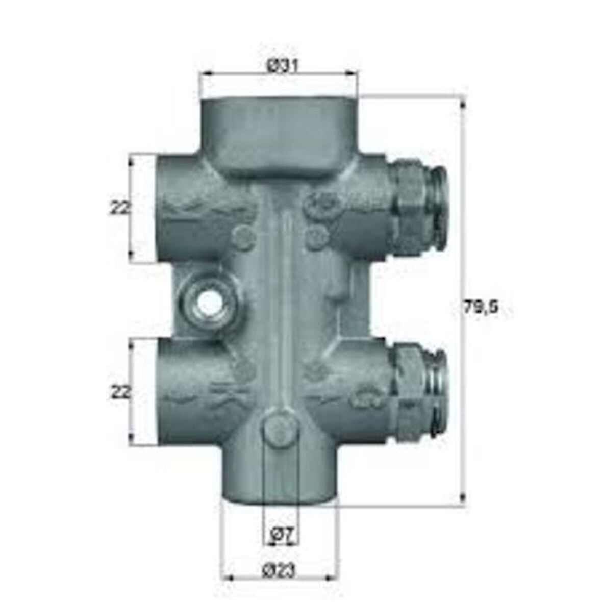 Mahle-Knecht-Behr TO880 Termostat 1645010065
