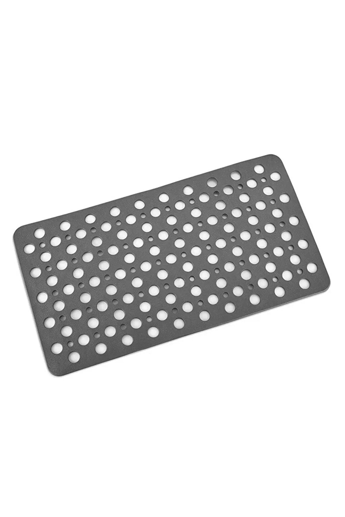 MAİN SHOP 1 ADET GRİ Dikdörtgen Duşa Kabin Banyo & Duş Kaydırmazı & Küvet Paspası Vantuzlu Yapışır 33x66 CM