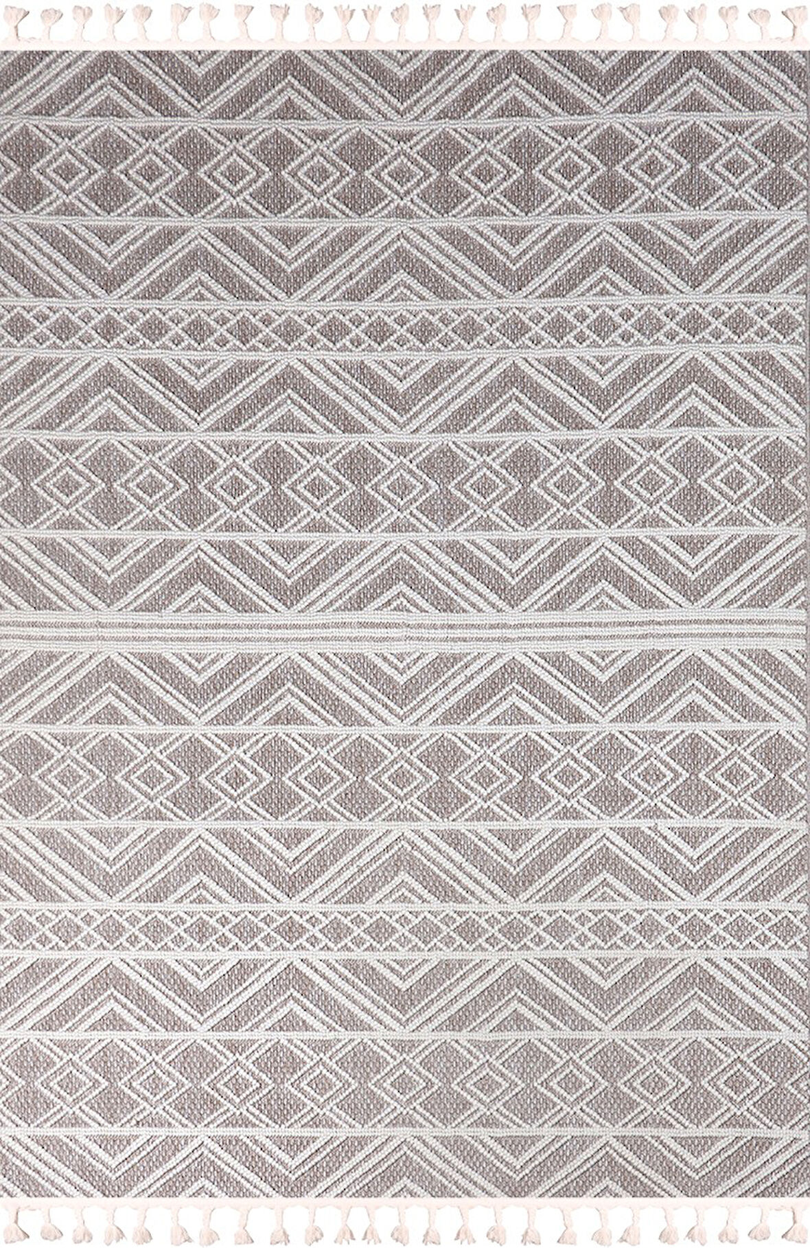 Nexus Halı Maite 4993 Bej Yumuşak Silinebilir Keçeleşmez Leke Tutmaz Dekoratif Kilim Halı