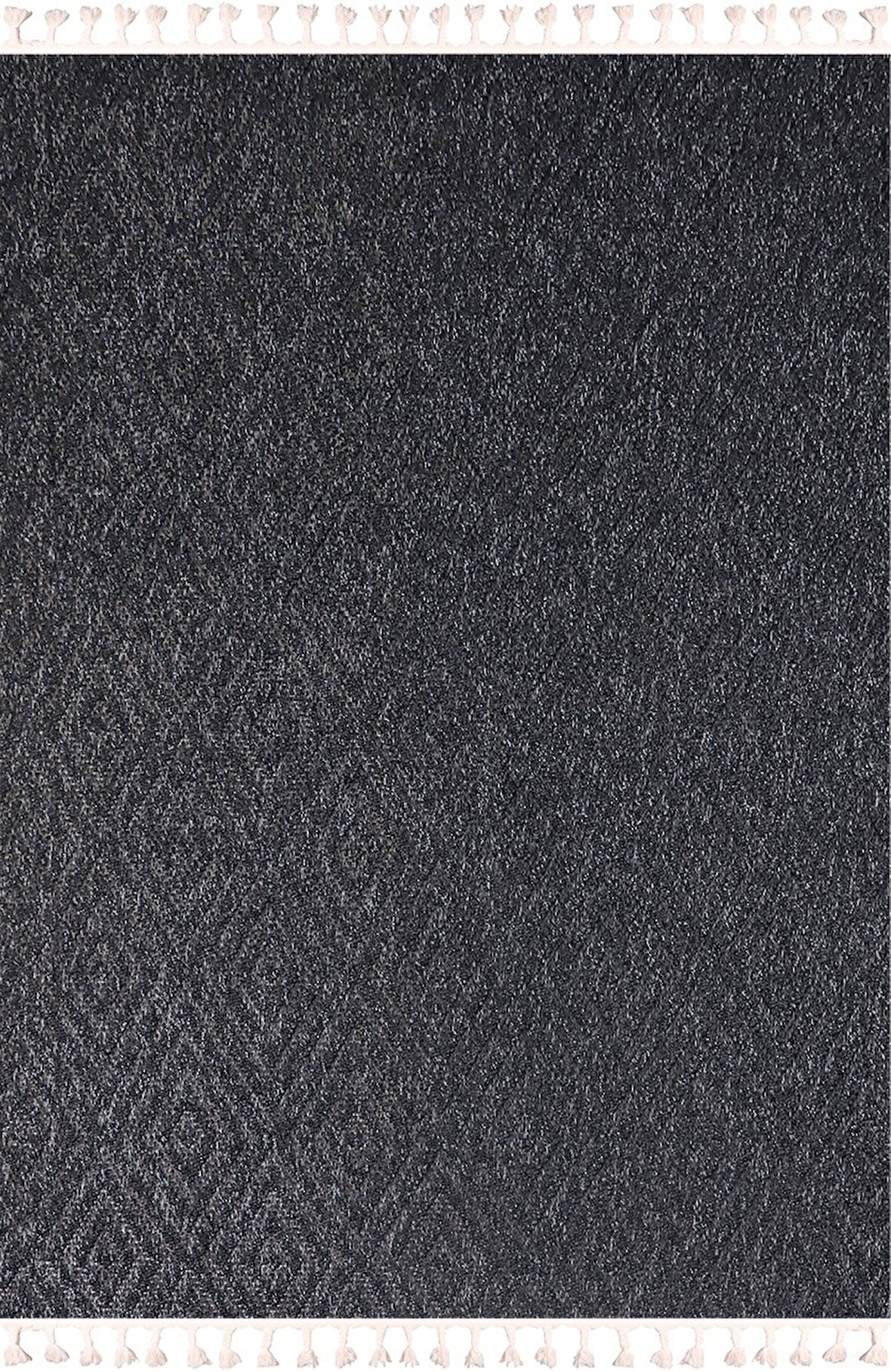 Nexus Halı Maite 4994 Koyu Gri Yumuşak Silinebilir Keçeleşmez Leke Tutmaz Dekoratif Kilim Halı