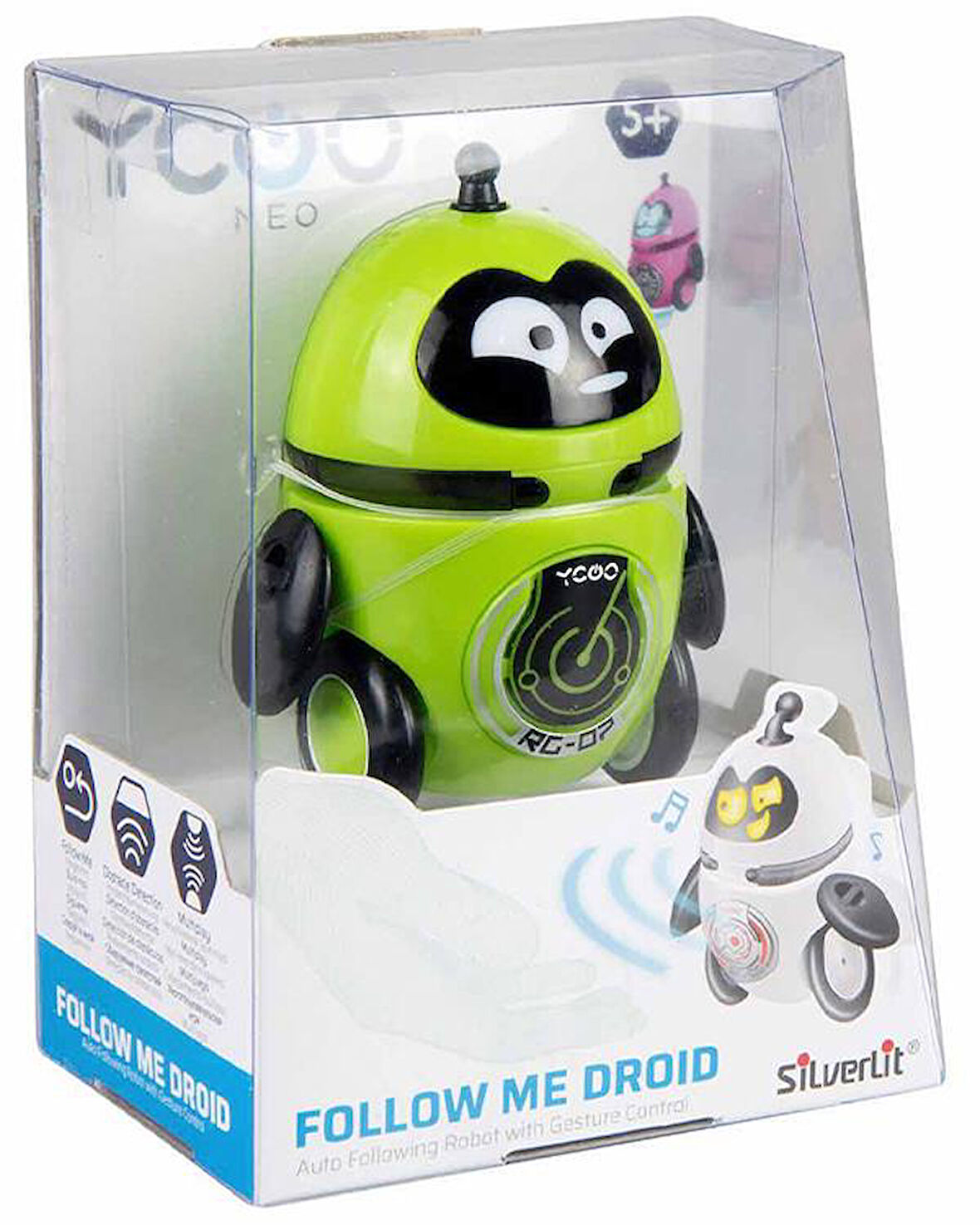 Silverlit Follow Me Takip Eden Droid Robot Yeşil 88575