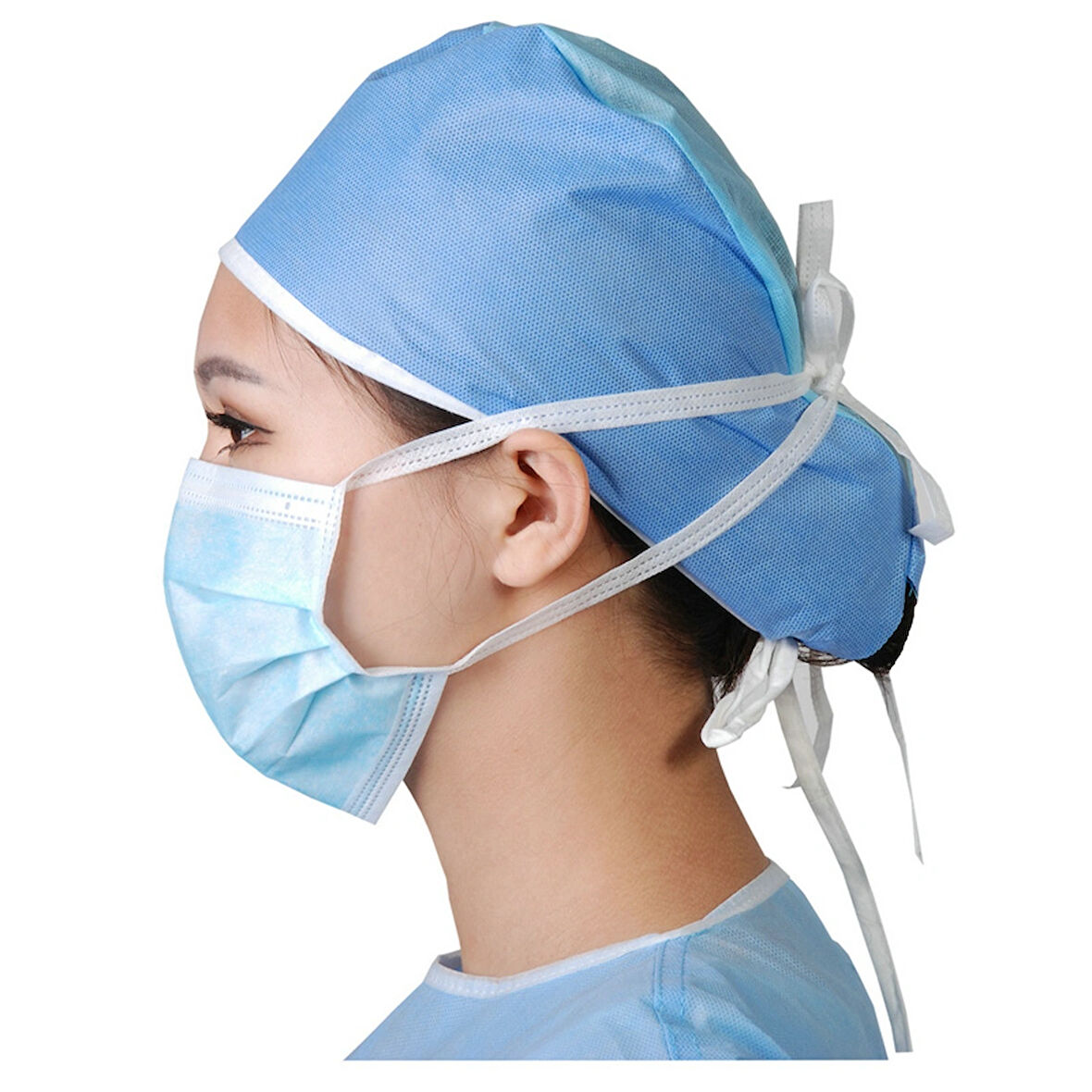 BAĞÇIKLI MASKE 4 PAKET(200 ADET)