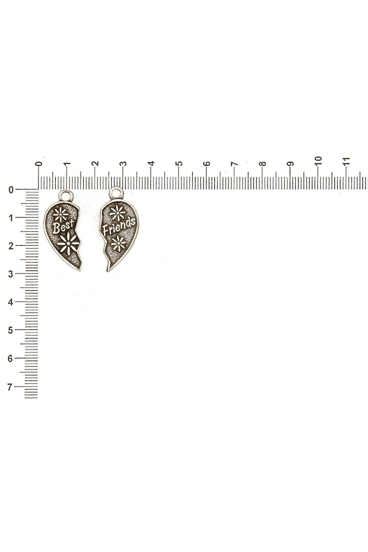 KALP FİGÜRLÜ METAL AKSESUAR VE KOLYE UÇLARI