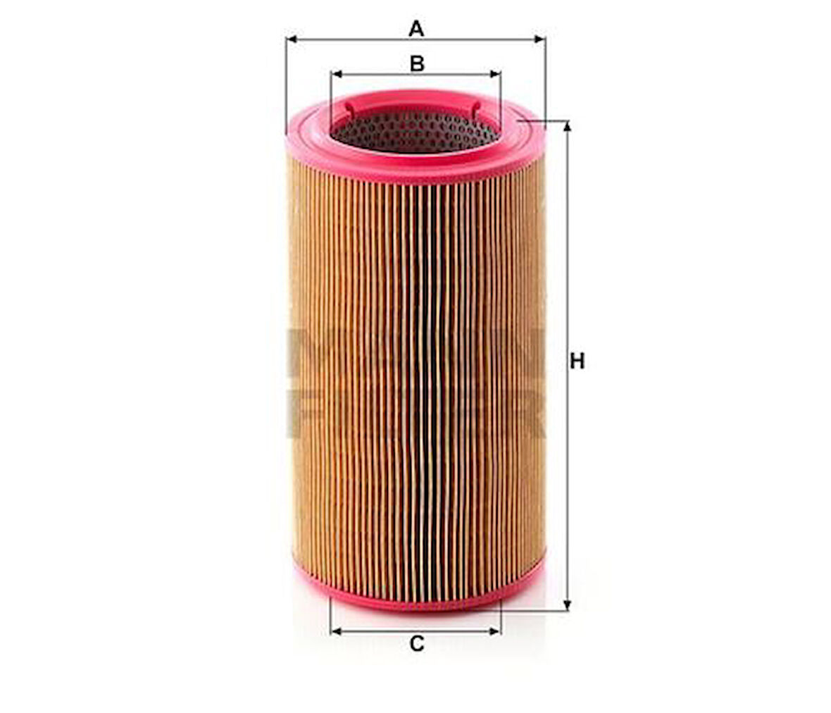 MANN C14004 Hava Filtresi Bravo 1.4 T-Jet 1.6 Multijet 2.0 Multijet 08- 51793166
