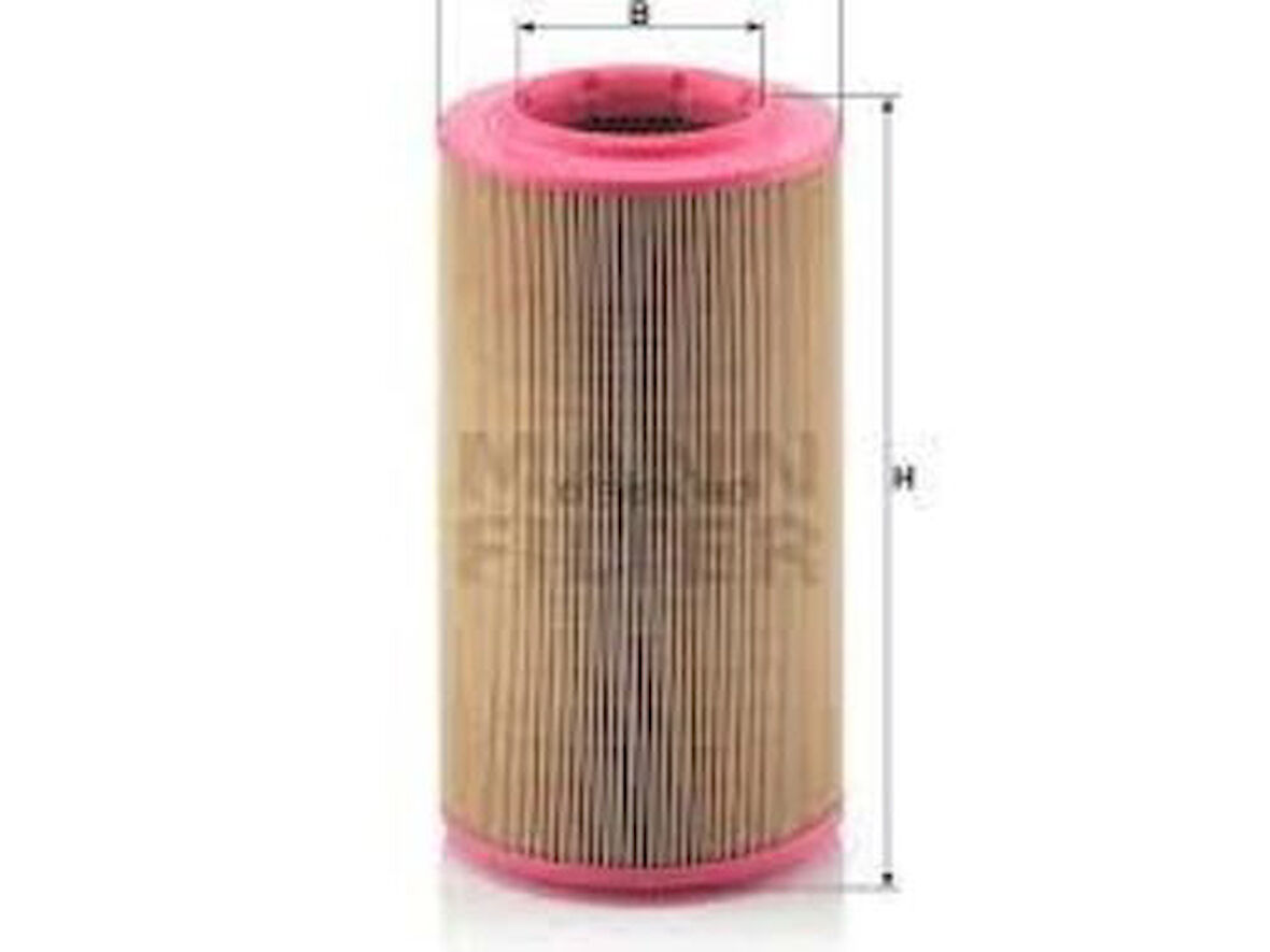 MANN C17237 Hava Filtresi Ducato 2.2JTD 100Bg 2006-Boxer III Jumper III 22Dt Puam 2.2HDI 06- 1444QV