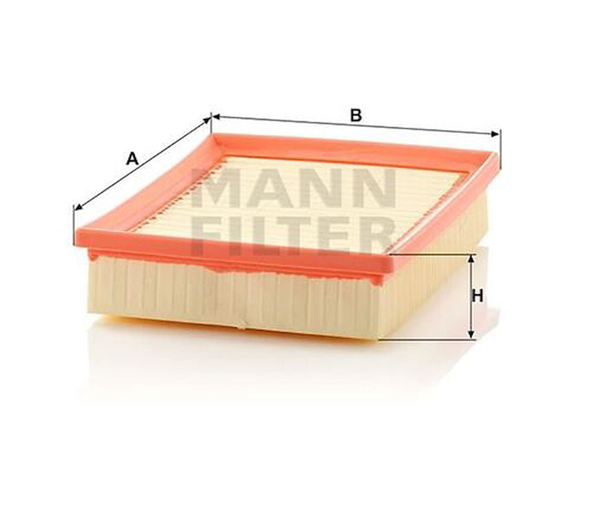 MANN C2490 Hava Filtresi 306-Xsara 1444.V0