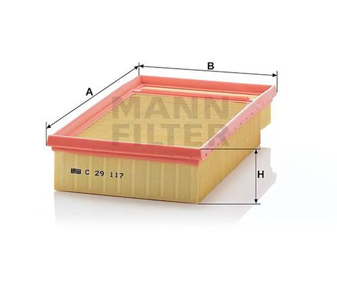 MANN C29110 Hava Filtresi 308 II-3008-5008-508-Expert IV-C4 Picasso-C5 Aircross-Jumpy IV 13-DW10F 2.0 Grandland X 9800097580