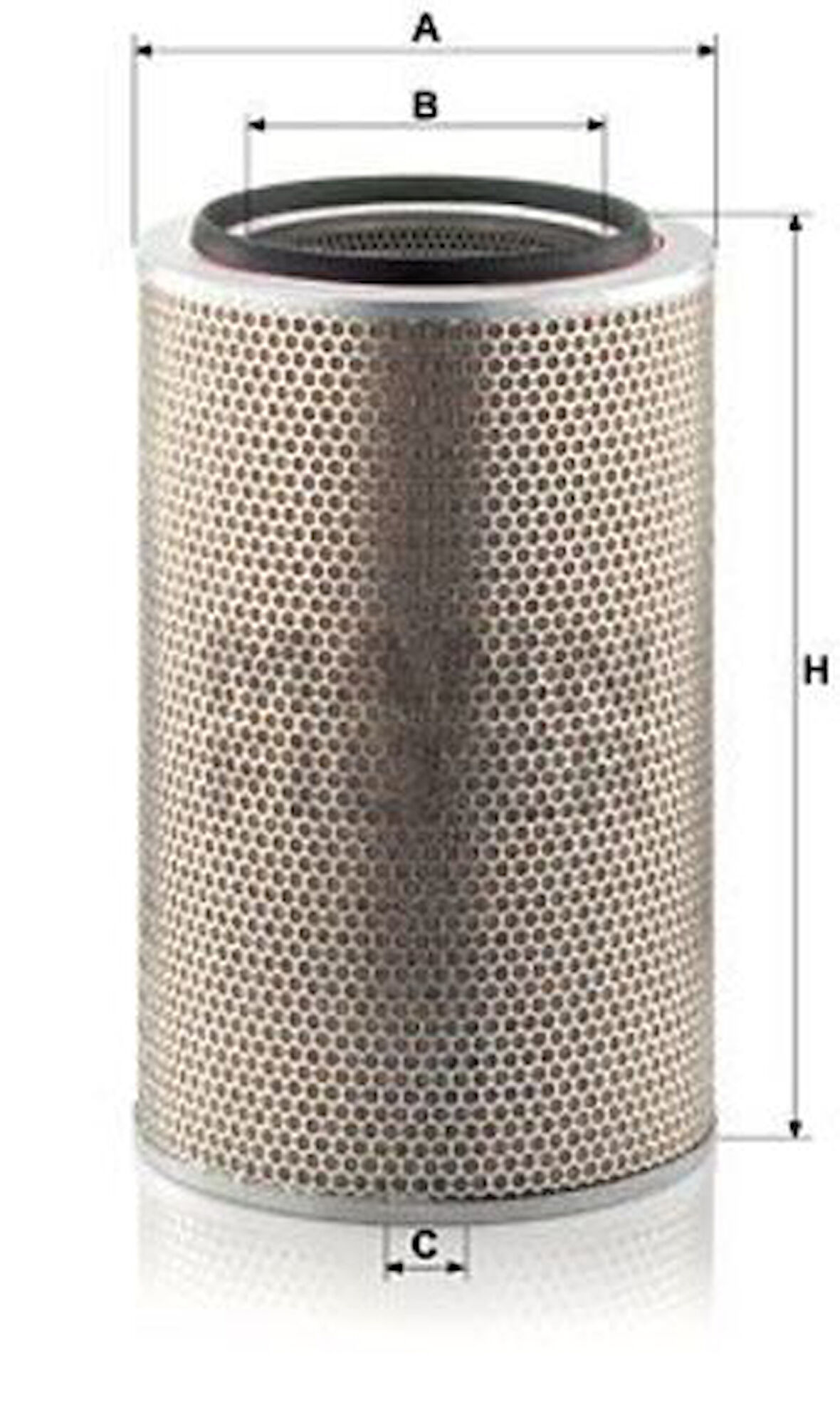 MANN C301537 Hava Filtresi Mercedes Sk 1838-1840-1844-1850-1935-2538-2544-2635-2638-3538 O403-O403 0030941504