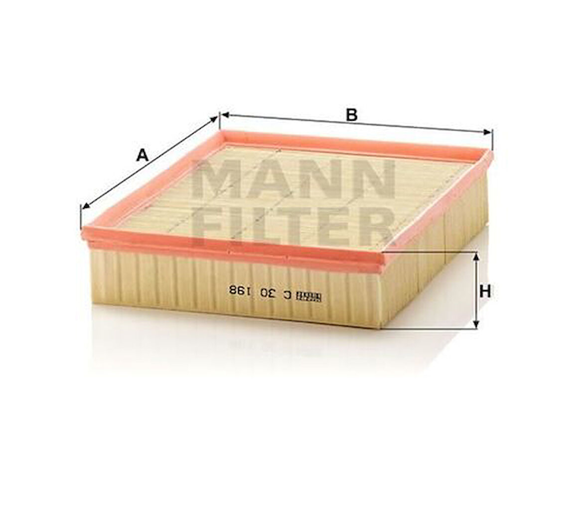 MANN C30198 Hava Filtresi Dodge Nitro 2.8 Crd 177Hp 05 07 5189933AA