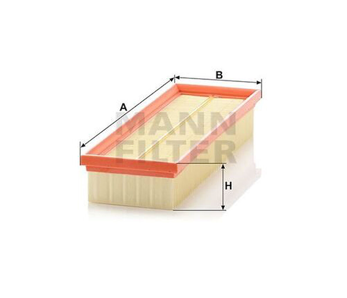 MANN C3173 Hava Filtresi Clio II 1.4-1.6 98-05-Kangoo 1.4 97 Berlingo 1.8 97 Xantia 93-98-P306-P405 87-72070-050