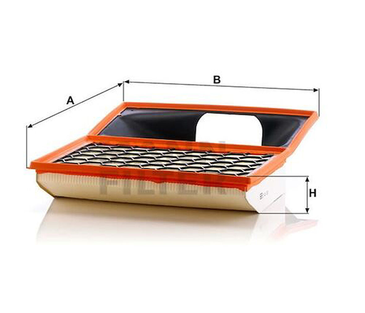 MANN C40001 Hava Filtresi Daily 2.3 3.0 V VI 11-16 106Ps 126Ps 146Ps F1A F1C 5801317096