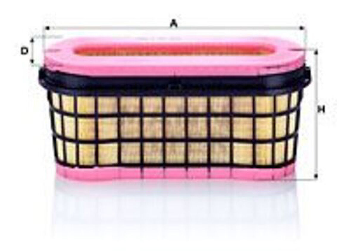 MANN C49002 Hava Filtresi Mercedes Actros Mp4 Arocs Antos 40947204