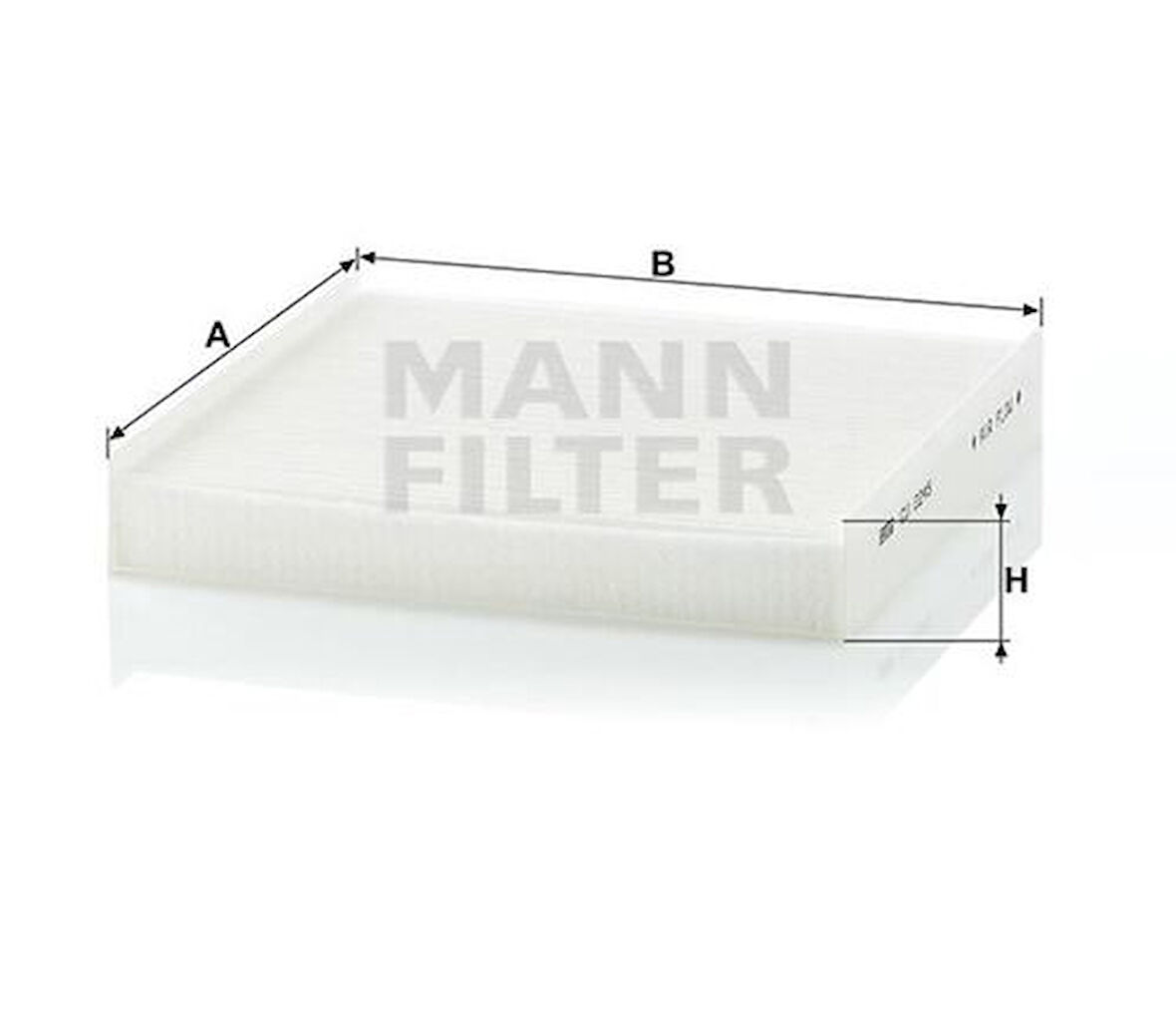 MANN CU2245 Polen Filtresi Berlingo-Partner 96 Xsara 97-00 1.4-1.4L-1.6 16V-1.6HDI-1.8D-1.9D-2.0HDI-2.0 1 6447.HP