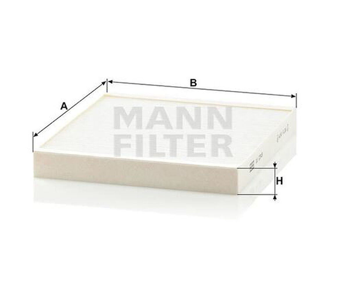 MANN CU2349 Kabin Filtresi Opel Corsa-B 1.2I 45Hp 03 93-10 00 1808606