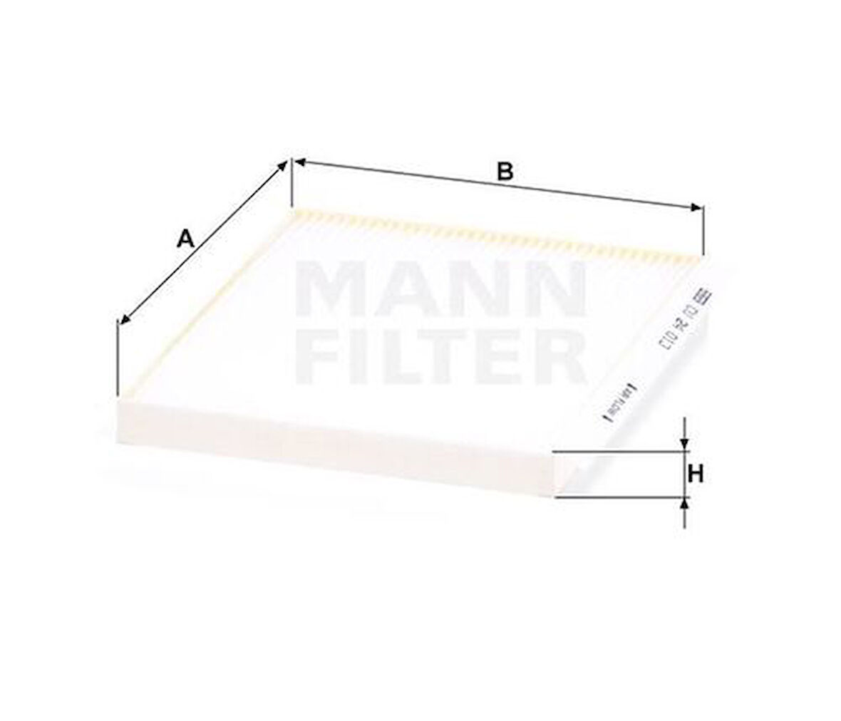 MANN CU24013 Polen Filtresi Era I30 Rio Ceed 06-Elantra 2011-i20 2015- 971331