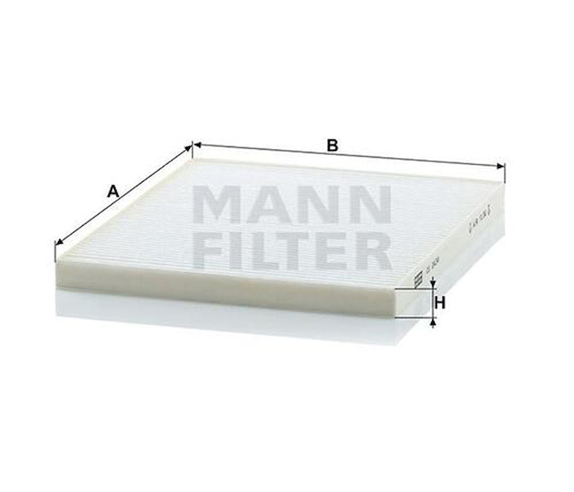 MANN CU2434 Polen Filtresi Kia Cerato 2004-Sorento 2009-Carnival 05- P87902F000