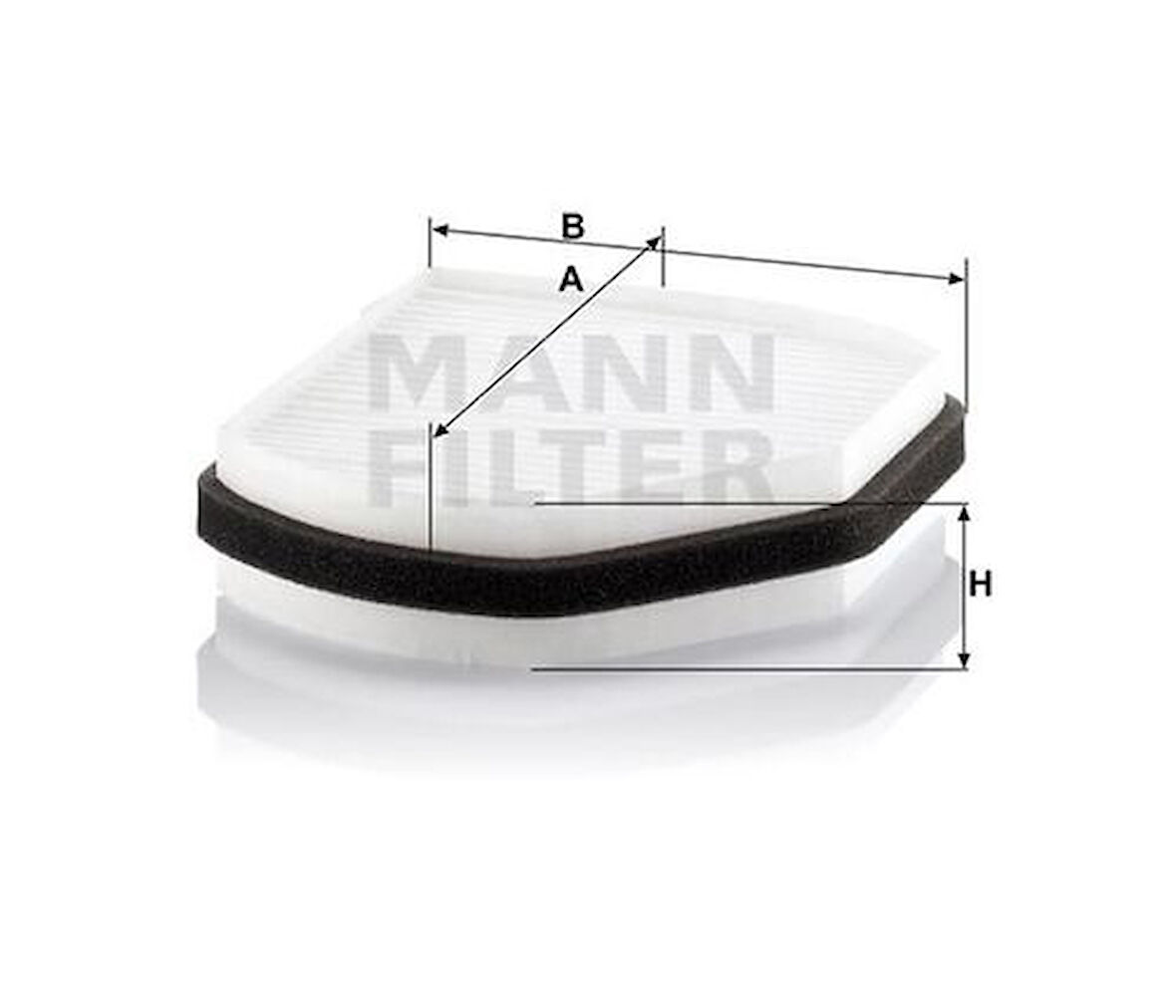 MANN CU2897 Polen Filtresi W202 94-00 C208 97-02 W210 96-02 R170 96-01 05101438AA