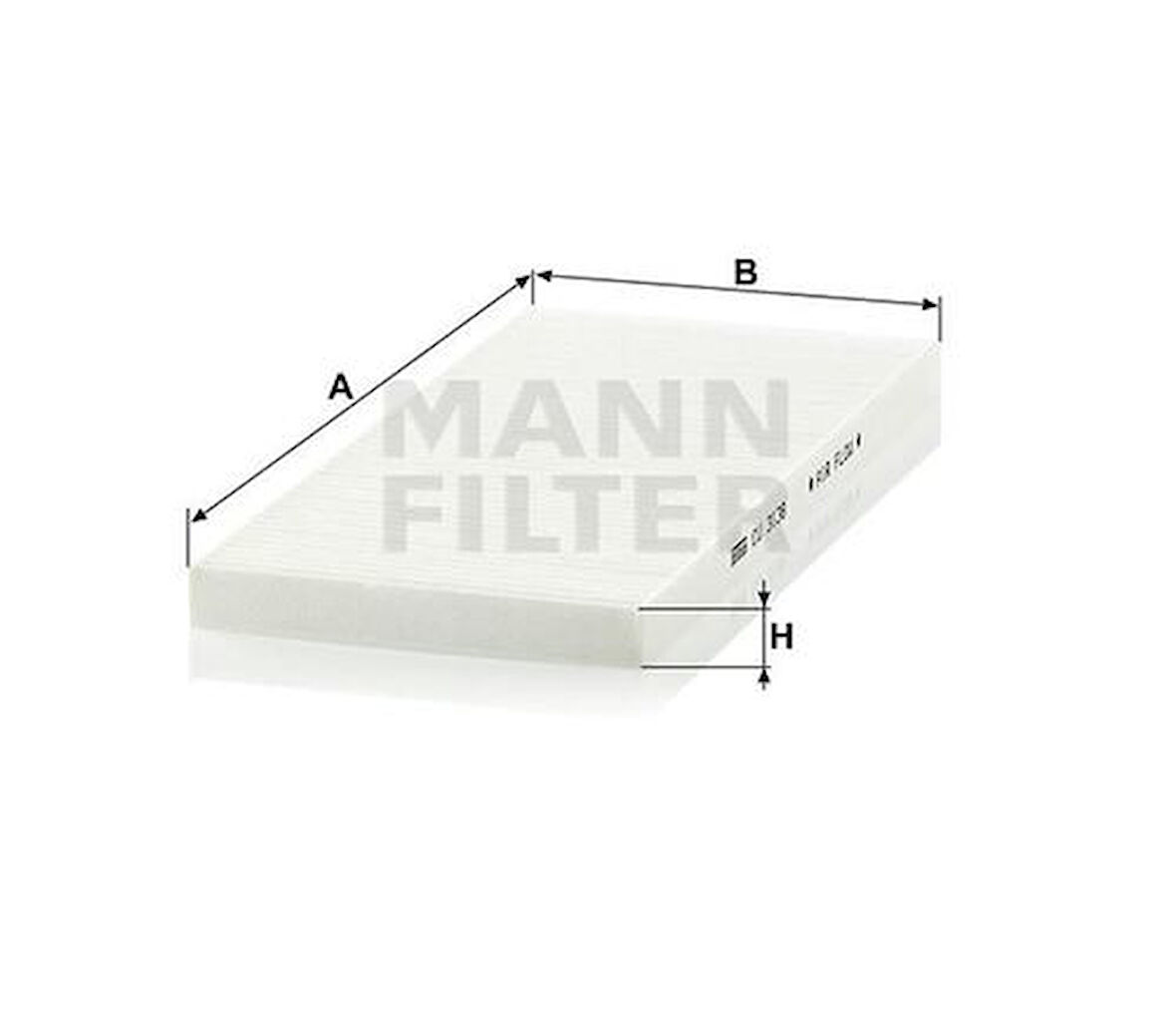 MANN CU3138 Kabin Filtresi Fiat Punto I 176 1.2 60 60Hp 03 94-06 00 46721374