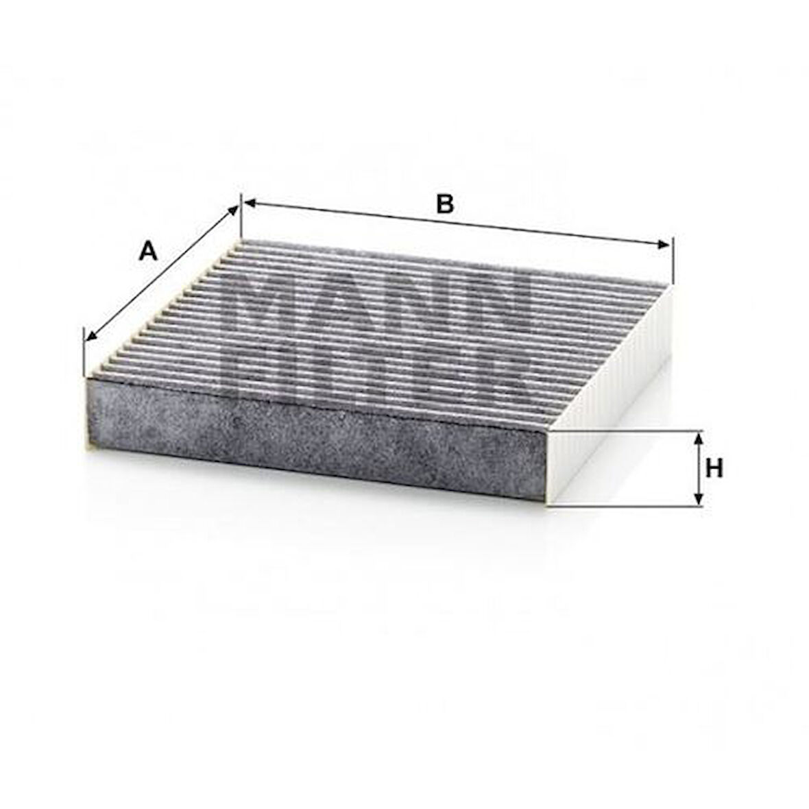 MANN CUK20006 Polen Filtresi Karbonlu 500 0.9 Twin 12-Panda III 0.9 Twin 12- 71775823