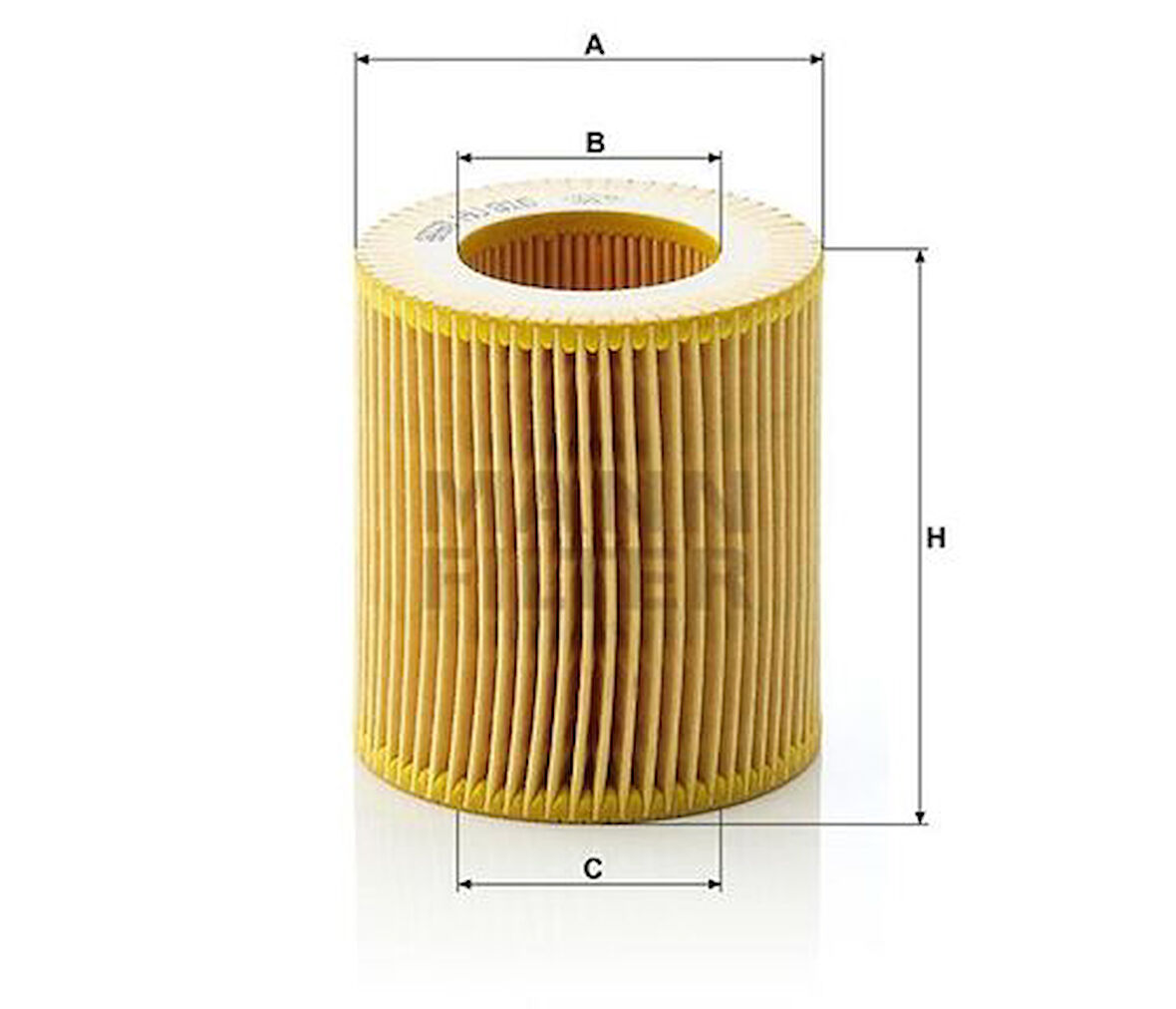 MANN HU816X Yağ Filtresi BMW F10 F20 F30 F22 F32 F34 F36 E84 Z4 E88 22326775916