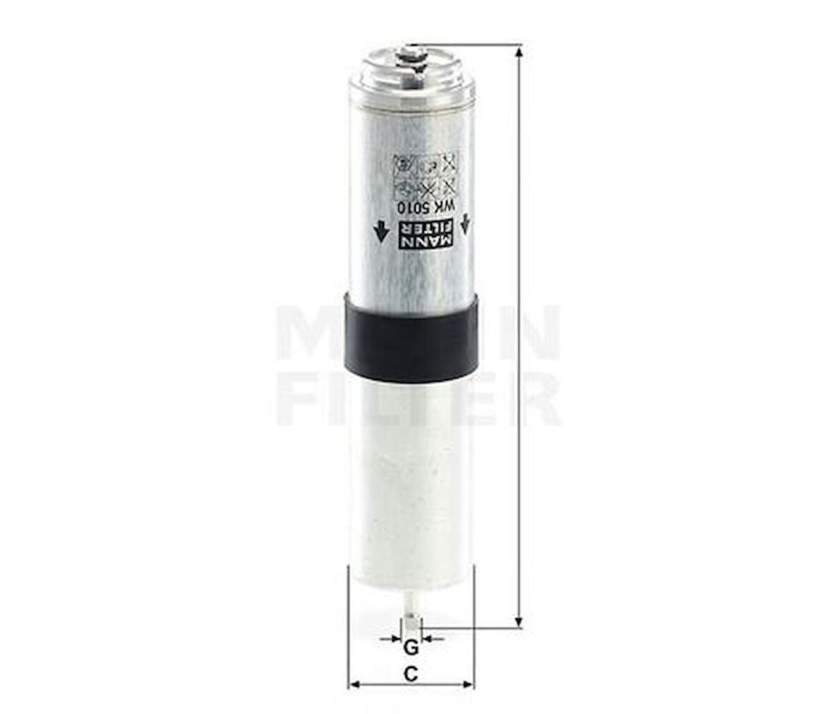 MANN WK5010Z Yakıt Filtresi BMW E90 E87 N46 13327823413