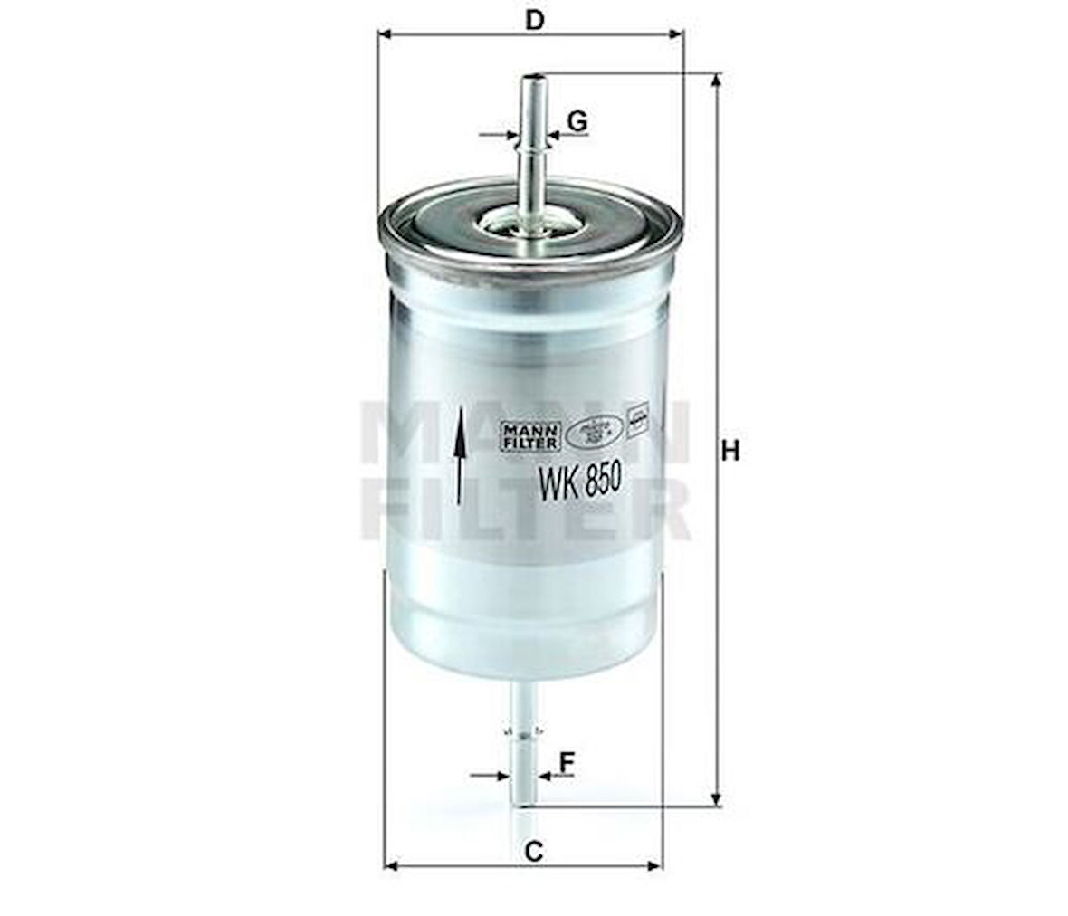 Mann Wk850 Volvo Yakıt Filtresi-S 40 I 1.6.S40 I 1.8.- 2.0-I T4 1.9 T4 2.0 S59