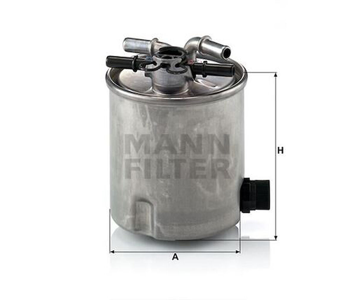 MANN WK9007 Mazot Filtresi Logan Logan MCV Sandero 1.5DCI K9K 8200618584