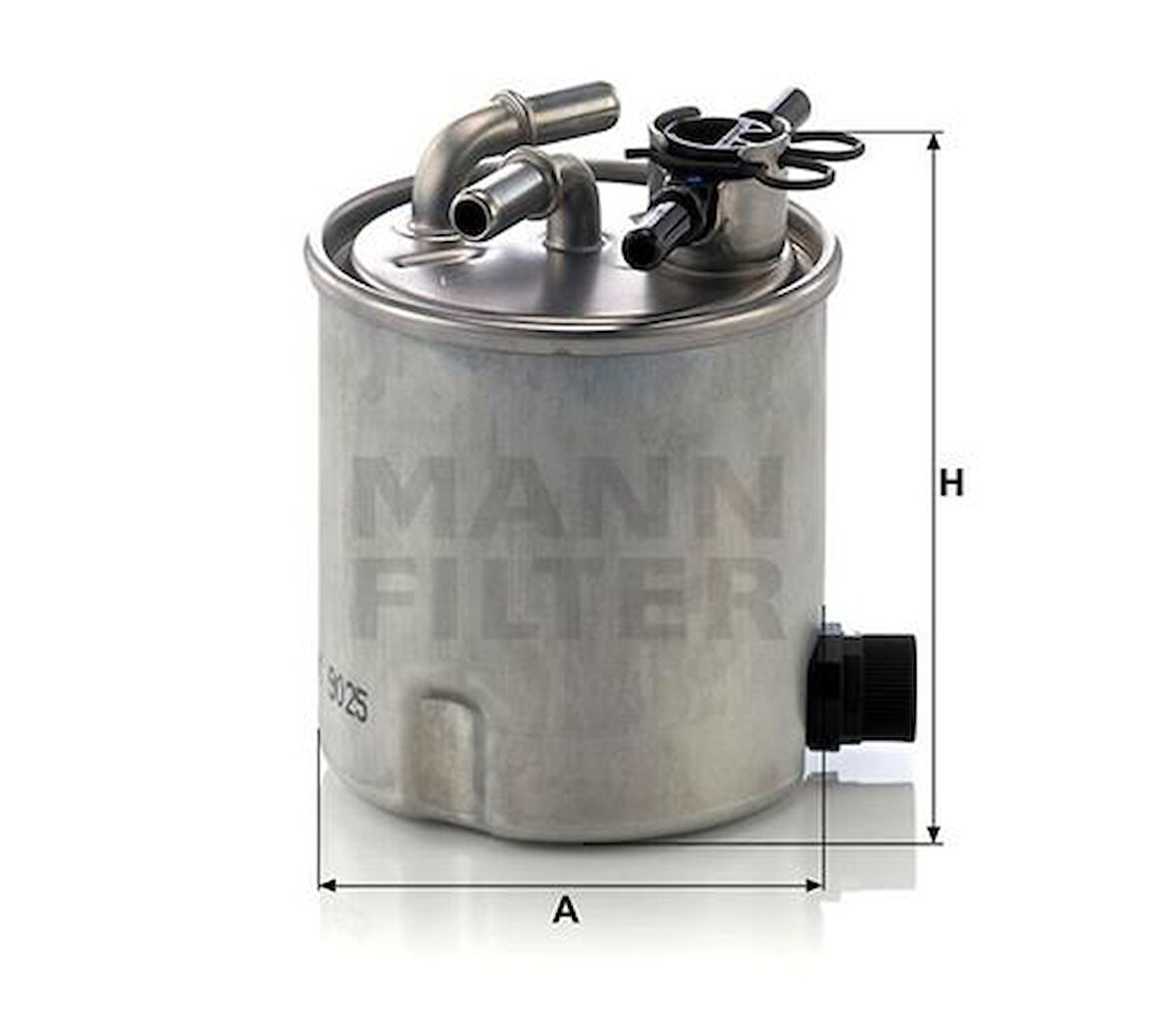 MANN WK9025 Mazot Filtresi Qashqai J10 1.5 2.0 DCI 2007 2012 XTrail 2.0 DCI 2007 2013 Koleos 2.0 2008- 16400-JD50A