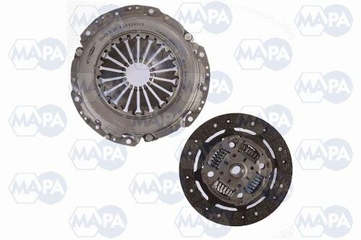 Mapa 000210809 Debriyaj Seti Fiesta V 01-08 Fusion 01-12 1.6 Zetec S 16V Efı 100Ps Rulmansız 1213842
