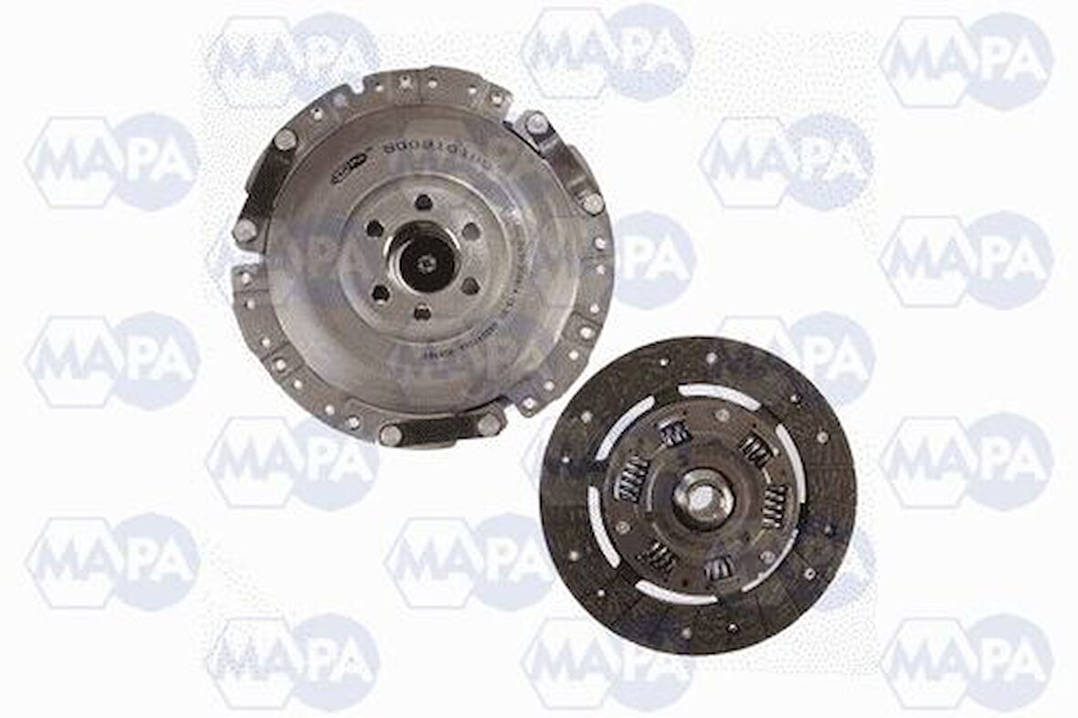 Mapa 001210009 Debriyaj Seti Rulmansız Polo Classic 1.6 AFT 97-9 Delik 210mm 1L0198006