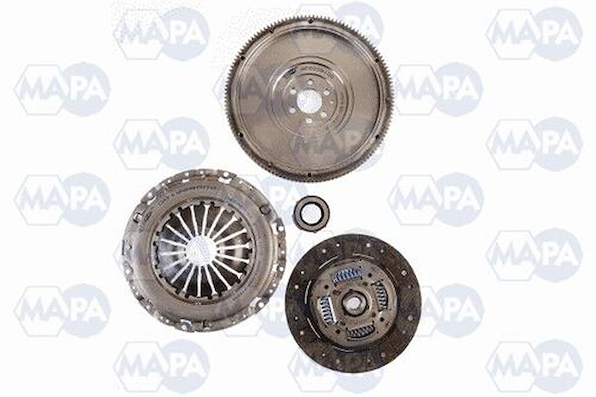 Mapa 001228620 Volan Debriyaj Set 4'lü Kit Caddy T5 Passat A3 Toledo Leon Superb Octavia Touran 1.9 TDI BKC Bls Bxe BJB Sabit Volan 03G105266AC
