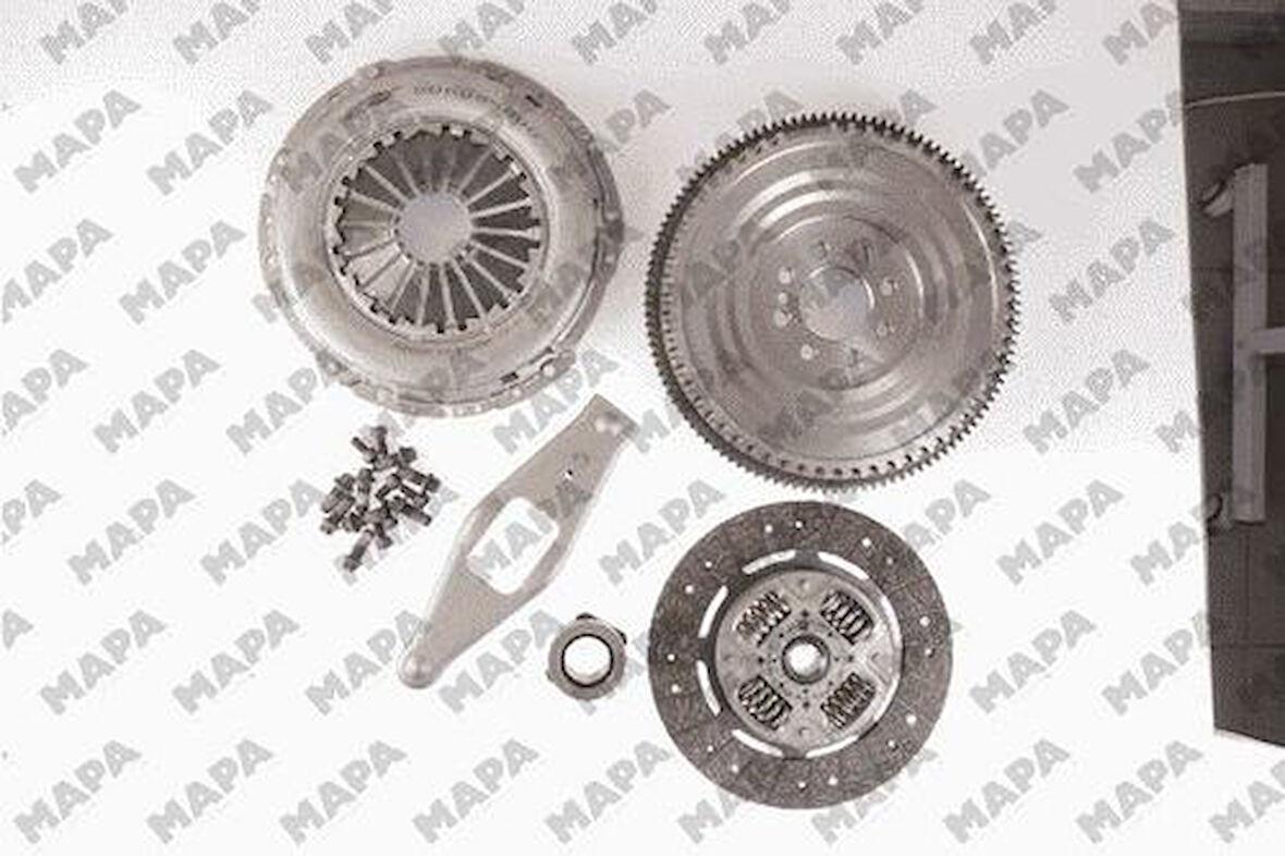 Mapa 001255020 Debriyaj Seti Volant Catallı Rulman Set Transit V347 2.4TDCI 5 İleri 06- 6C167540AA