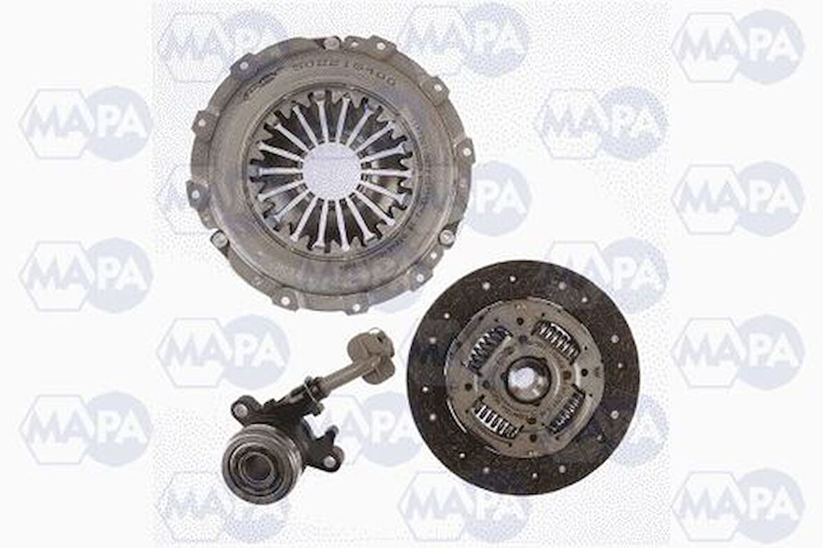 Mapa 003215908 Debriyaj Seti Hidrolik Rulmanlı Clio III Megane II Scenic II Logan Micra III Almera II 1.5DCI K9K 7701476001