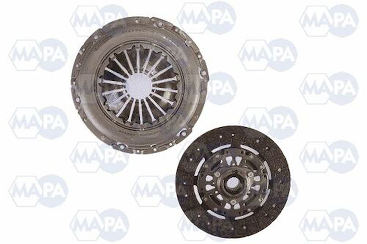 Mapa 005240509 Debriyaj Seti Rulmansız Transporter 7J7H 03-2.5TDI 2.5TDI 4 Motıon 130Cv 070141015N