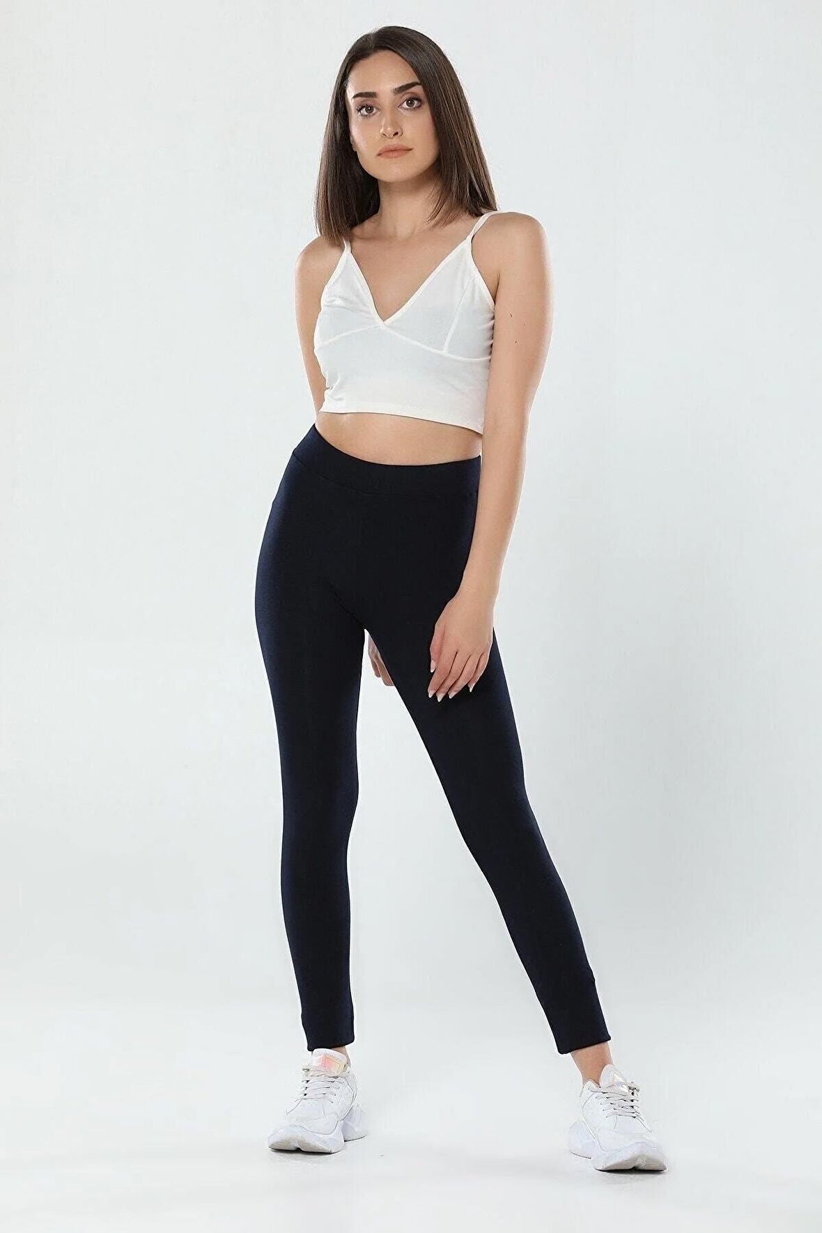 Kadın Siyah Bambu Tayt