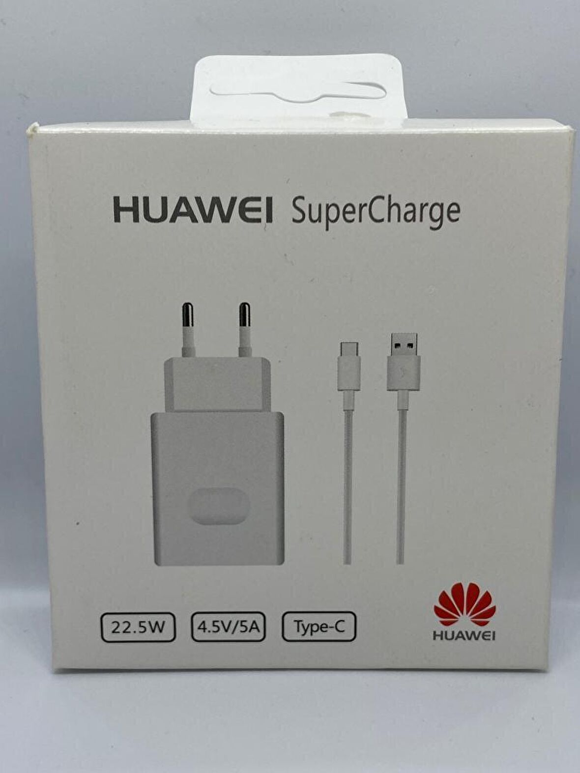 Huawei 22.5W Şarj Adaptörü ve Type C USB Kablo Seti
