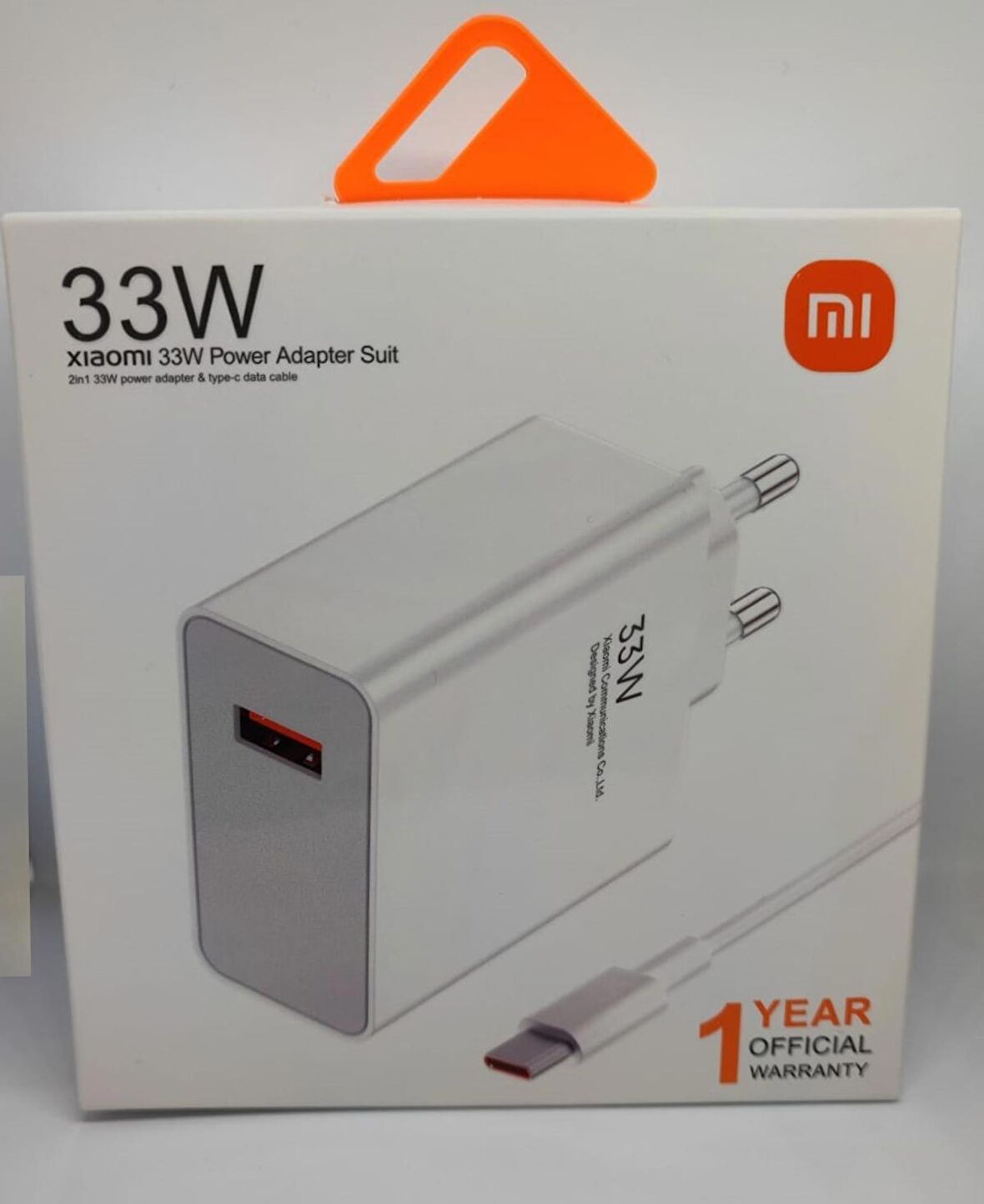 Xiaomi MDY-11-EZ Type-C 33 Watt Hızlı Şarj Aleti Beyaz