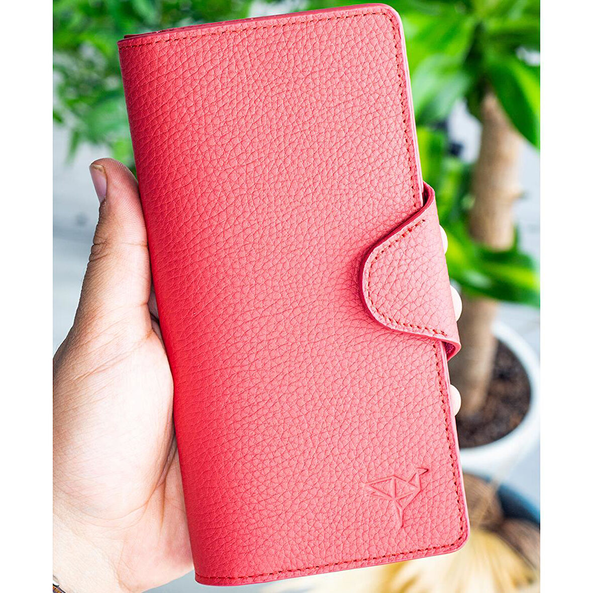 Garbalia Martha Hakiki Deri Unisex Portföy Cüzdan