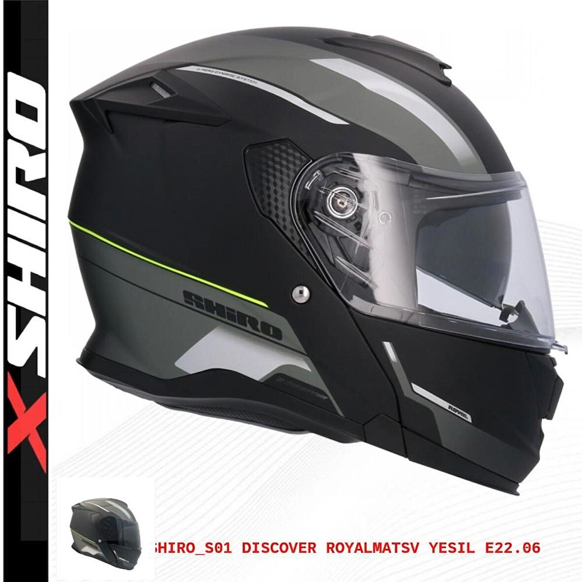 SHİRO DISCOVER MAT YEŞİL