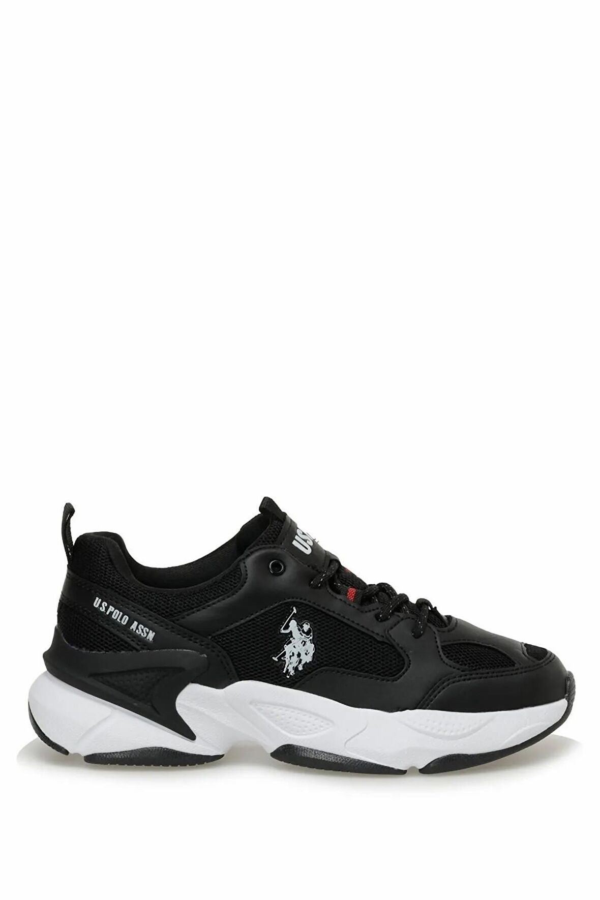 U.S. Polo Assn. MAYBE WMN Beyaz Kalın Taban Kadın Sneaker Ayakkabı