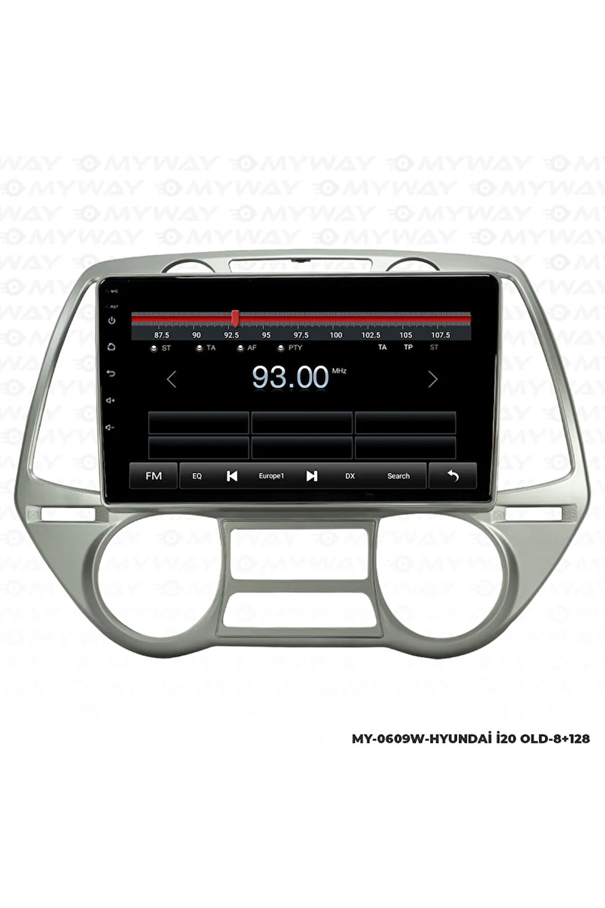 Hyundai I20 Android Multimedya 4gb Ram Carplay Navigasyon Ekran - Myway