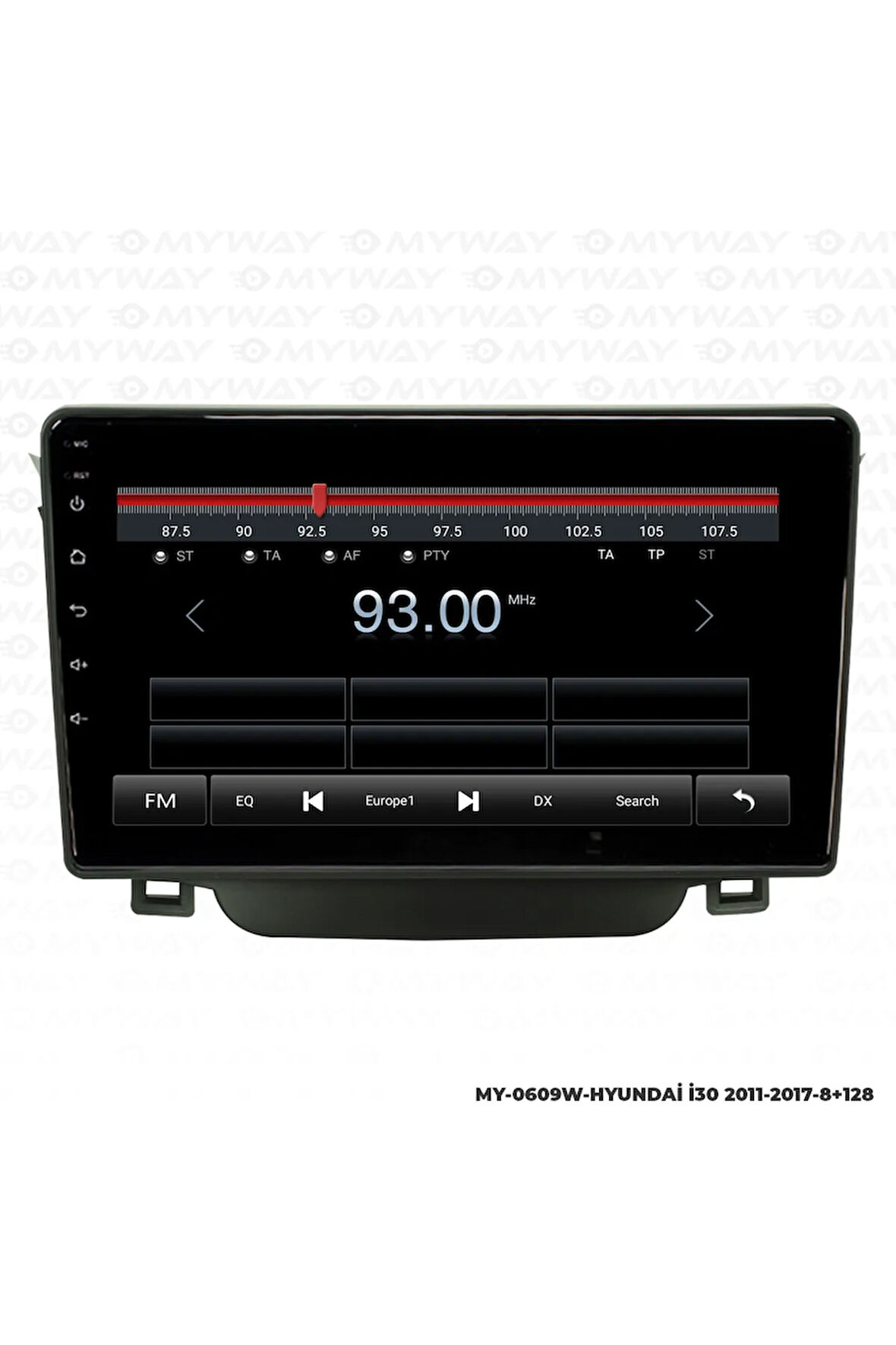 Hyundai I30 Android Multimedya 4gb Ram Carplay Navigasyon Ekran - Myway