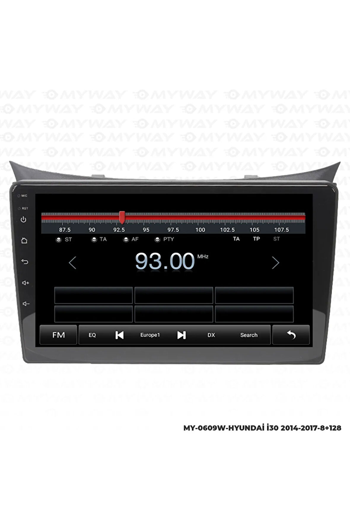 Hyundai I30 Android Multimedya 4gb Ram Carplay Navigasyon Ekran - Myway