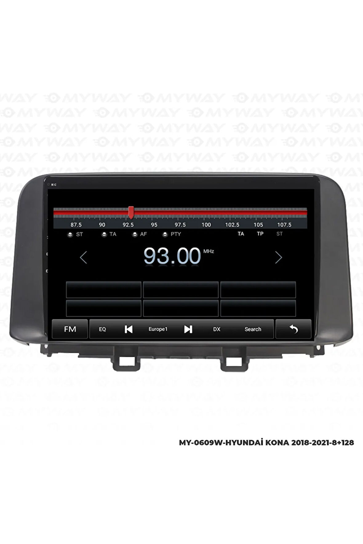Hyundai Kona Android Multimedya 4gb Ram Carplay Navigasyon Ekran - Myway