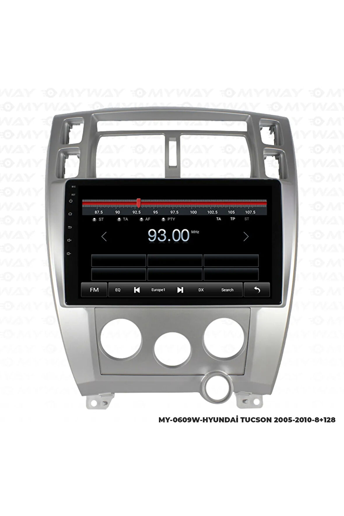 Hyundai Tucson Android Multimedya 4gb Ram Carplay Navigasyon Ekran - Myway