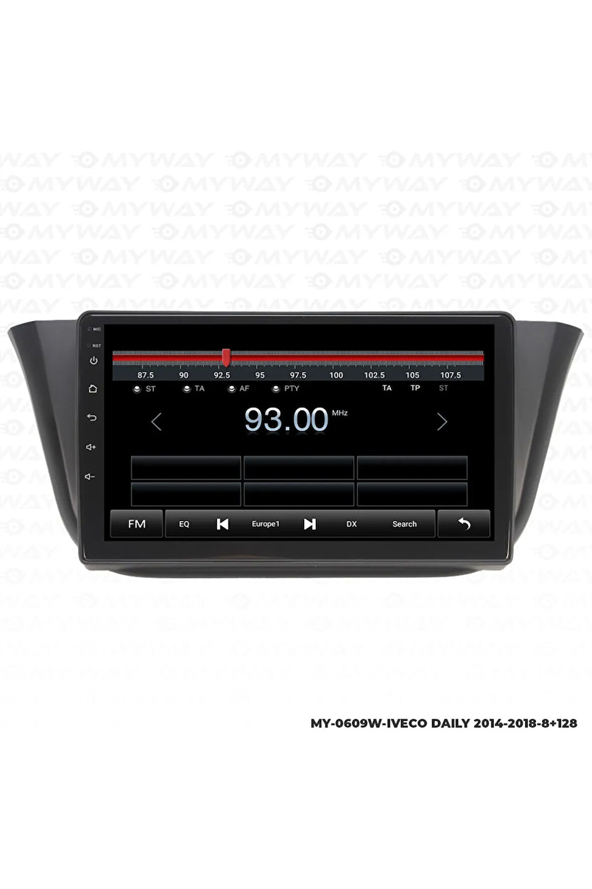 Iveco Daily Android Multimedya 4gb Ram Carplay Navigasyon Ekran - Myway