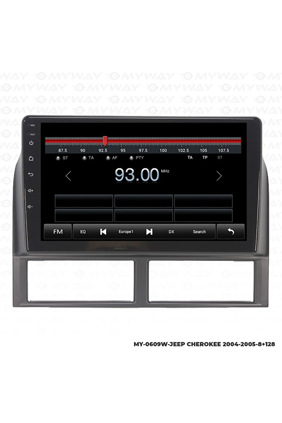 Jeep Cherokee Android Multimedya 4gb Ram Carplay Navigasyon Ekran - Myway