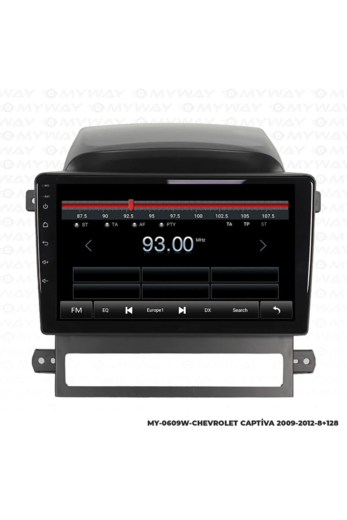 Chevrolet Captiva Android Multimedya 4gb Ram Carplay Navigasyon Ekran - Myway